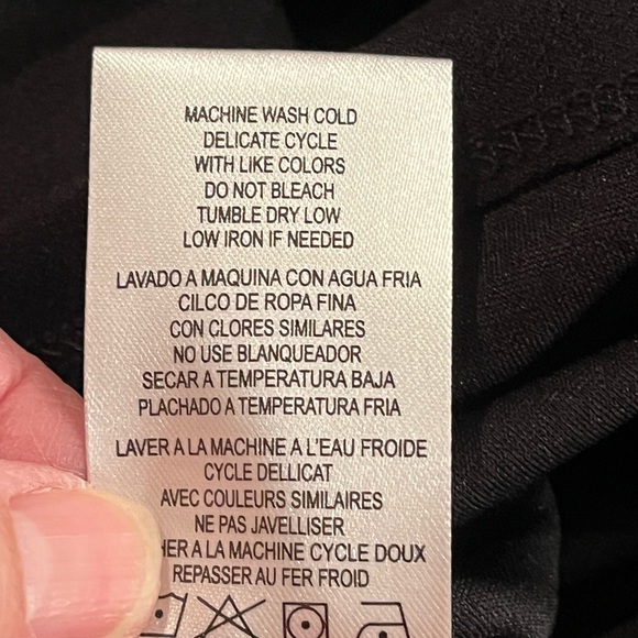 Nina Leonard Black Sheath dress.  Size XL - Picture 5 of 12